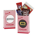 Striped Movie Snack Box w/ Assorted Candies